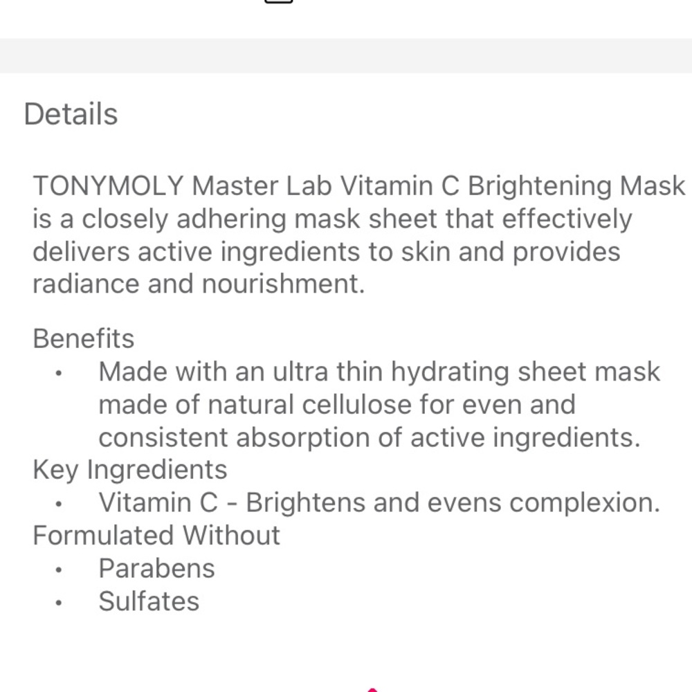 3x Tony Moly Master Lab Sheet Masks - Picture 7 of 13